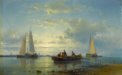 Fishing Boats on a Shore